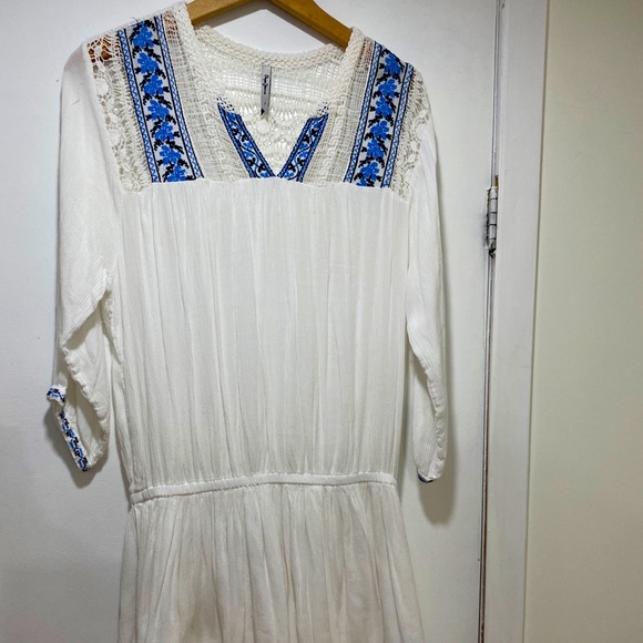 Pepe Jeans bohemian crochet summer dress - US S - Picture 1 of 5